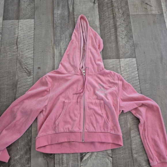 Dolls Kill Power Ponies My Little Pony Velour Hoodie Jacket XXL - Picture 1 of 5